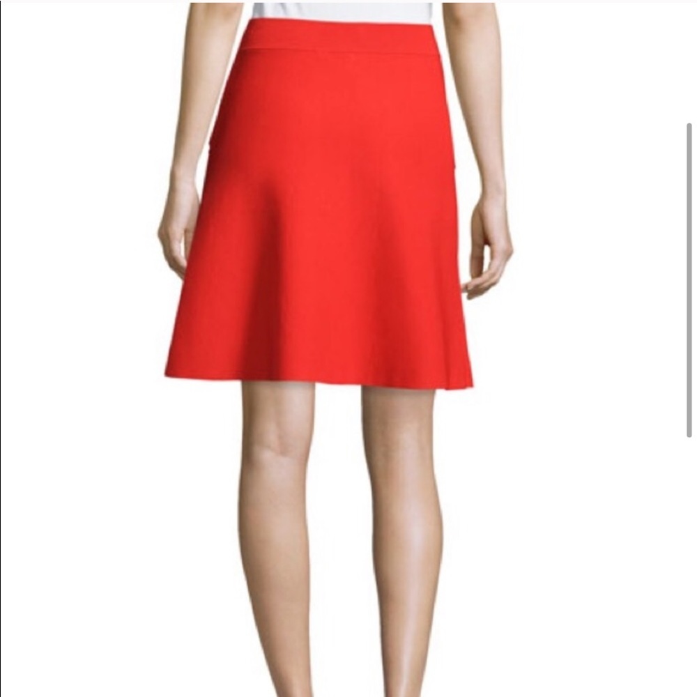 A.L.C. Flared Skirt w/ Front Pockets Size Small Mod Retro Trendy Modern - Picture 2 of 10